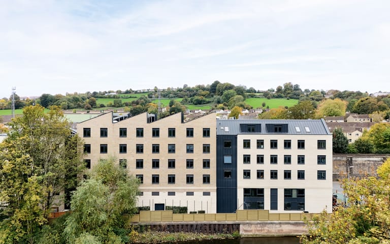 Purpose-built student accommodation block, illustrative